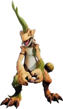 Pomawk, Highland form, official art