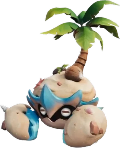 Shrubclaw, Beach form, official art